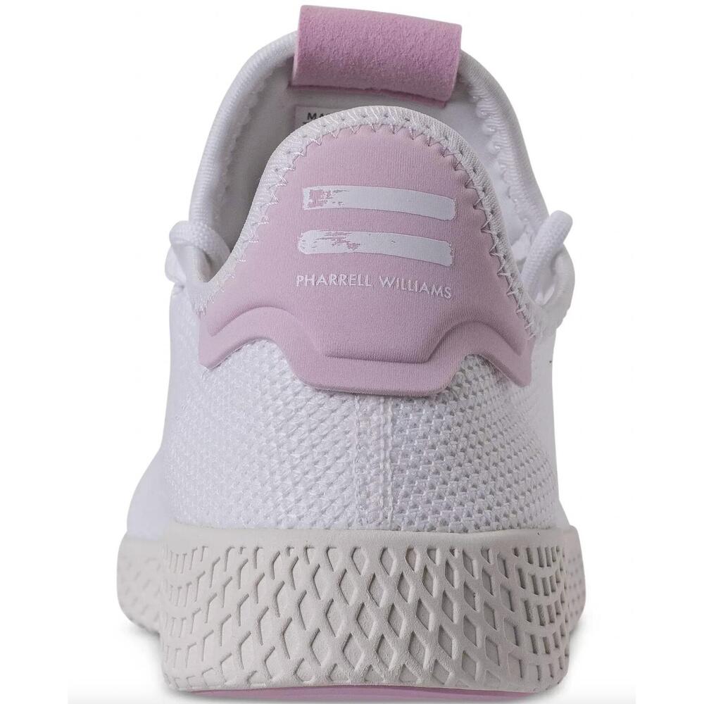 NEW ADIDAS women's tennis hu sneaker in pharrell white/pink - Picture 5 of 5